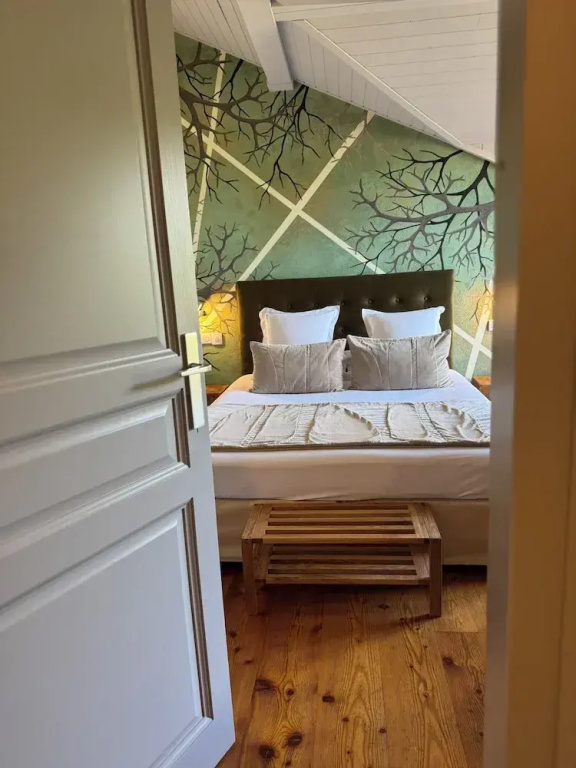 Deluxe Double room with balcony and with lake view (full double bed)
