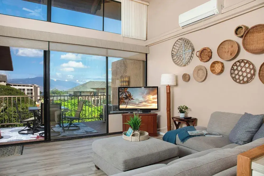 2 Bedrooms Family Apartment with balcony and with mountain view