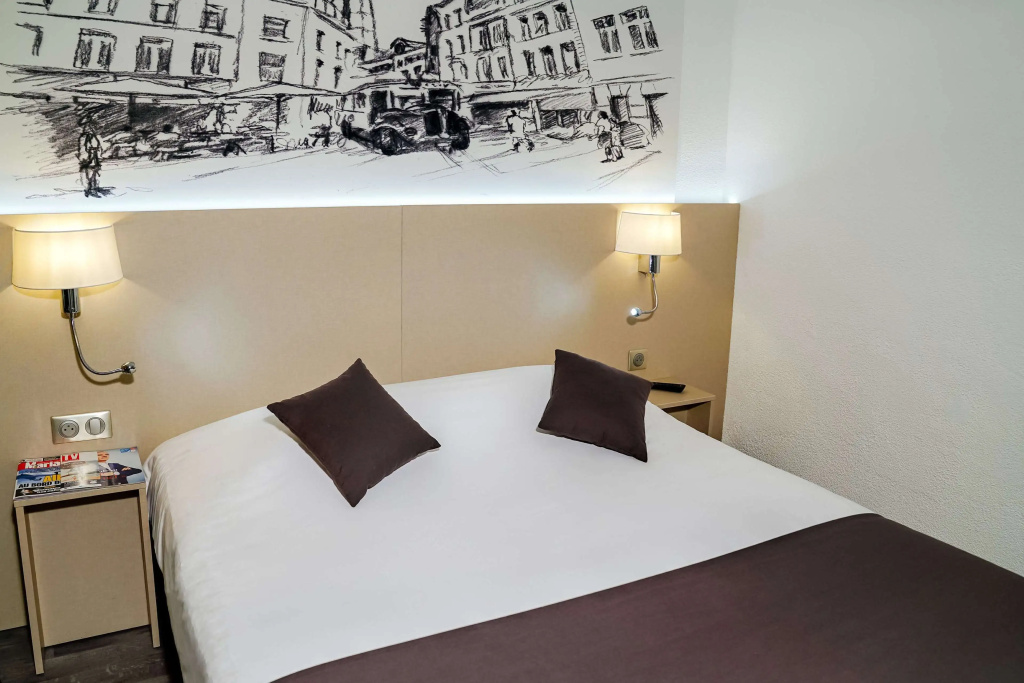 Hôtel Kyriad Lille Nord - Roncq - Chambres
