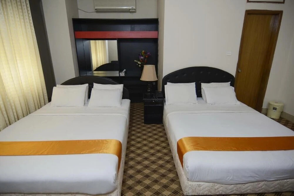 Deluxe Double room with city view (twin beds)