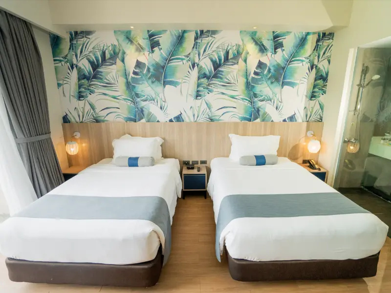 Standard Double room with balcony (twin beds)