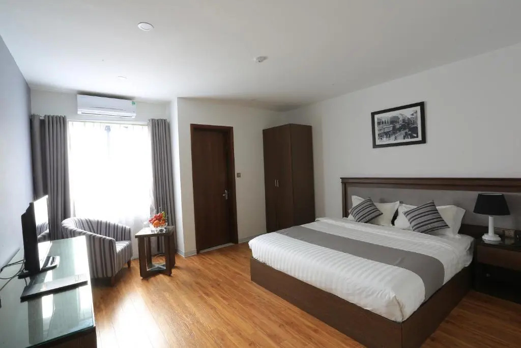 Premium Double room with garden view (full double bed)