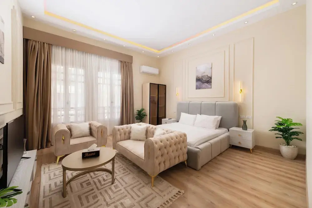 Comfort Apartment with balcony and with city view