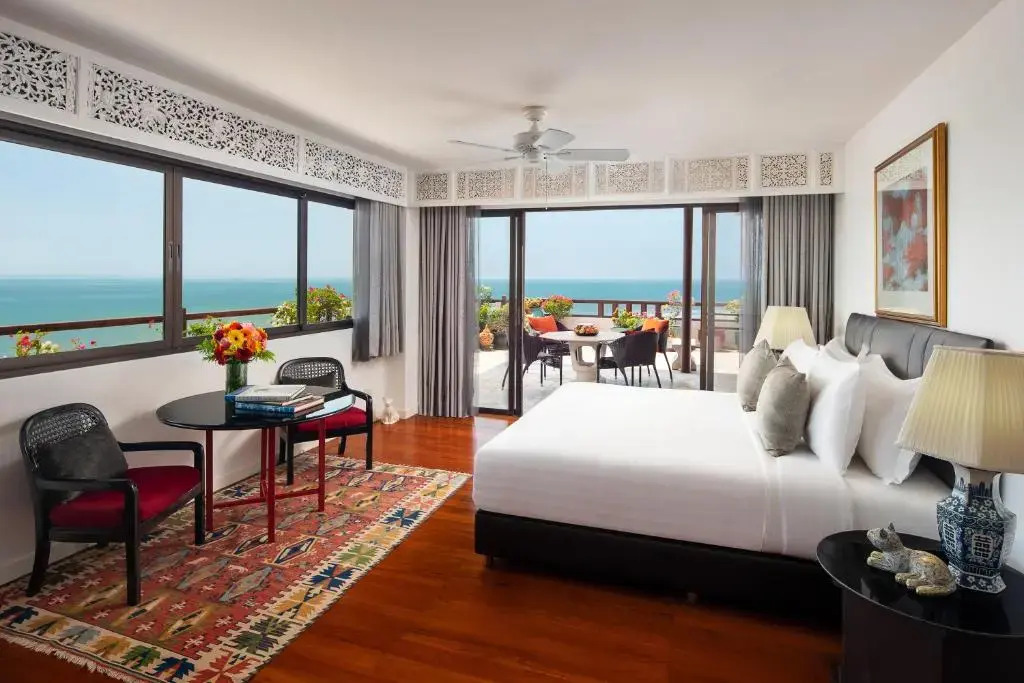 Апартаменты с 3 комнатами с видом на море в Anantara Hua Hin Resort