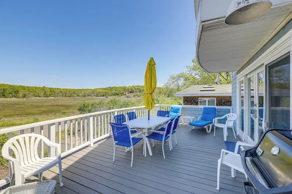 Inviting Rockport Rental w/ Deck: Walk to Beach!