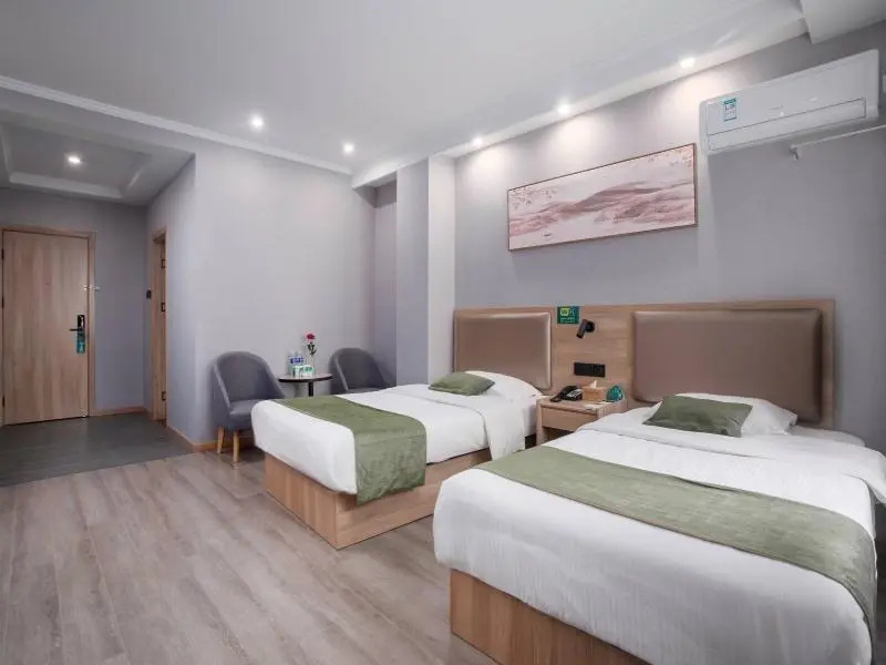 GreenTree Inn Anhui Hefei South High-speed Rail Station Fanhua Avenue Haiheng Express Hotel - Chambres