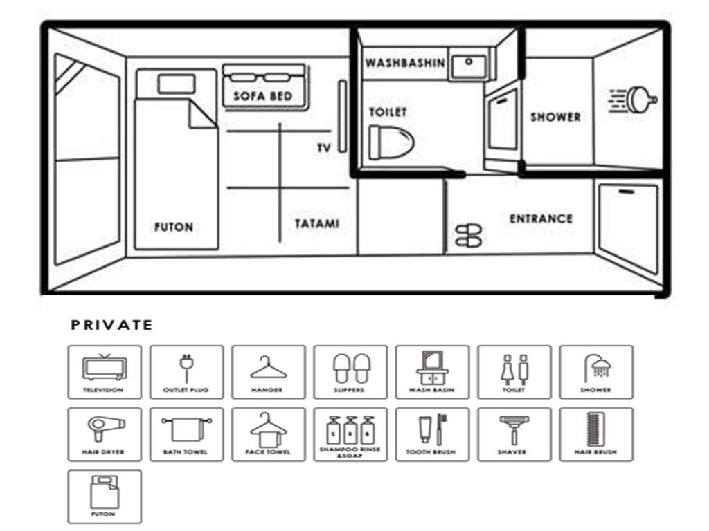 Imano Tokyo Ginza Hostel 사진 4