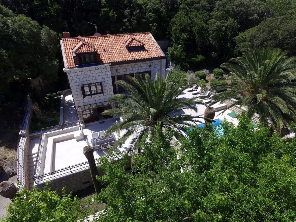 City Beach Villa with Pool and Sea View