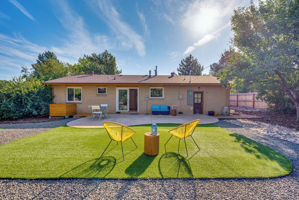 Central Boulder Home w/ Outdoor Oasis, Walk to CU!