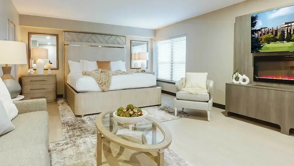 Executive Double Suite full double bed