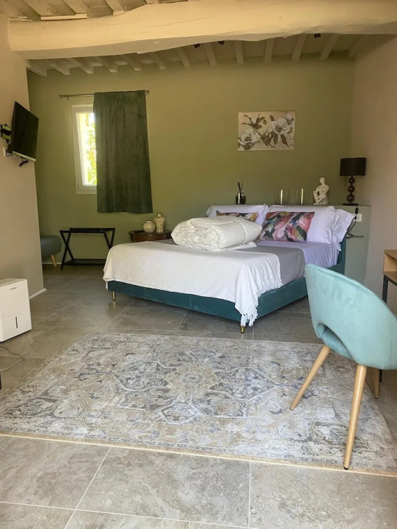 Standard Double Basement room with garden view (full double bed)