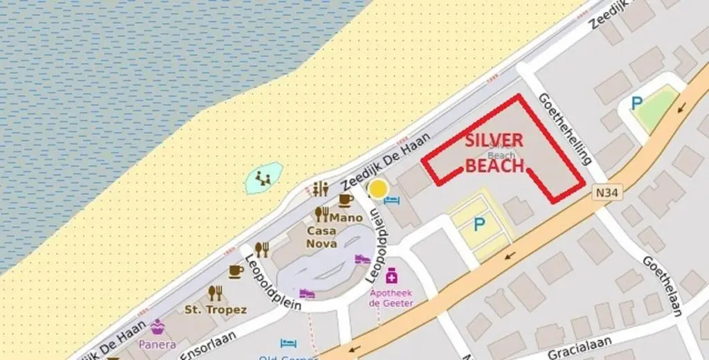 Strandvakantieappartement Zilverstrand - met binnenzwembad!