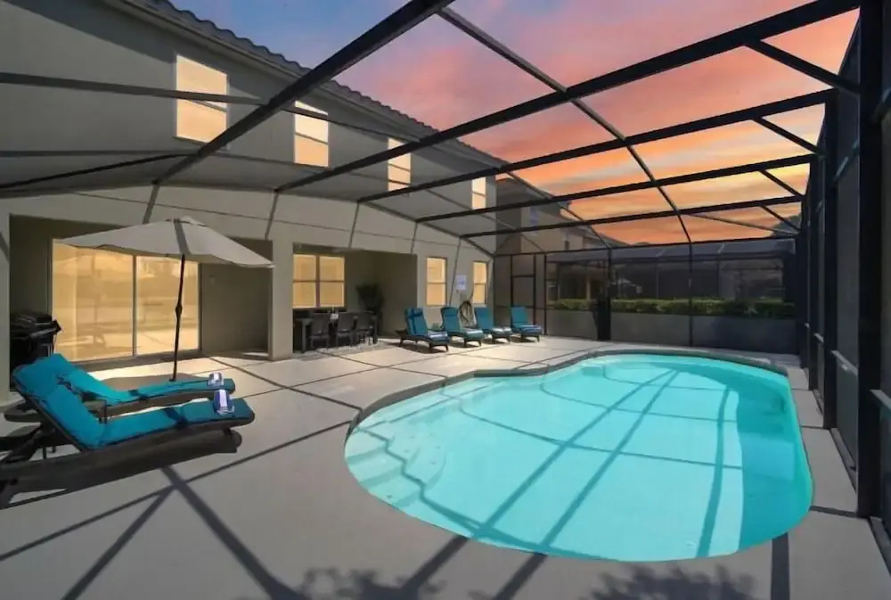 Stunner 6Br W/ South Pool, Lake View & Near Golf
