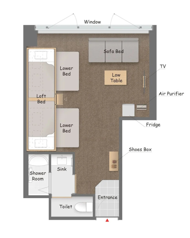 Grand Hostel Ldk Tokyo Nishikasai 사진 9
