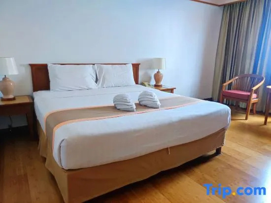 Двухместный номер Deluxe двуспальная кровать в Diamond Plaza Hotel Suratthani