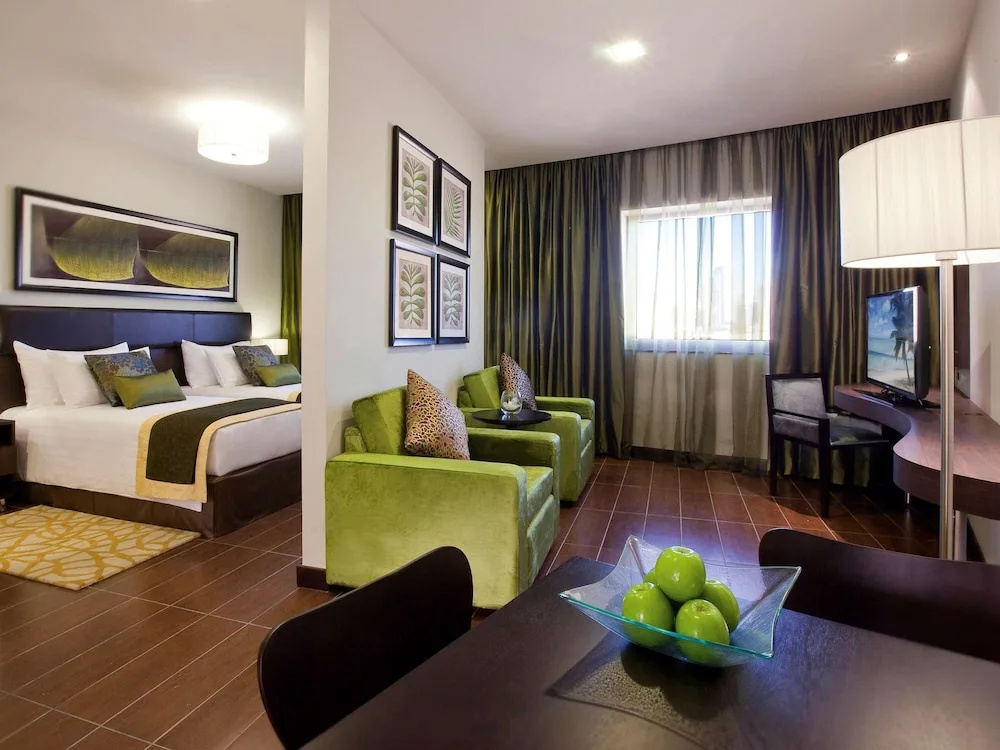 Movenpick Hotel Apartments Al Mamzar Dubai - Chambres