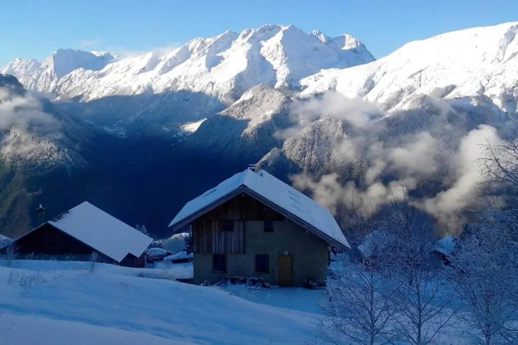 Chalet 4* hammam sauna jacuzzi panorama