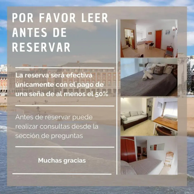 Departamento centrico 4 personas con wi fi y tv