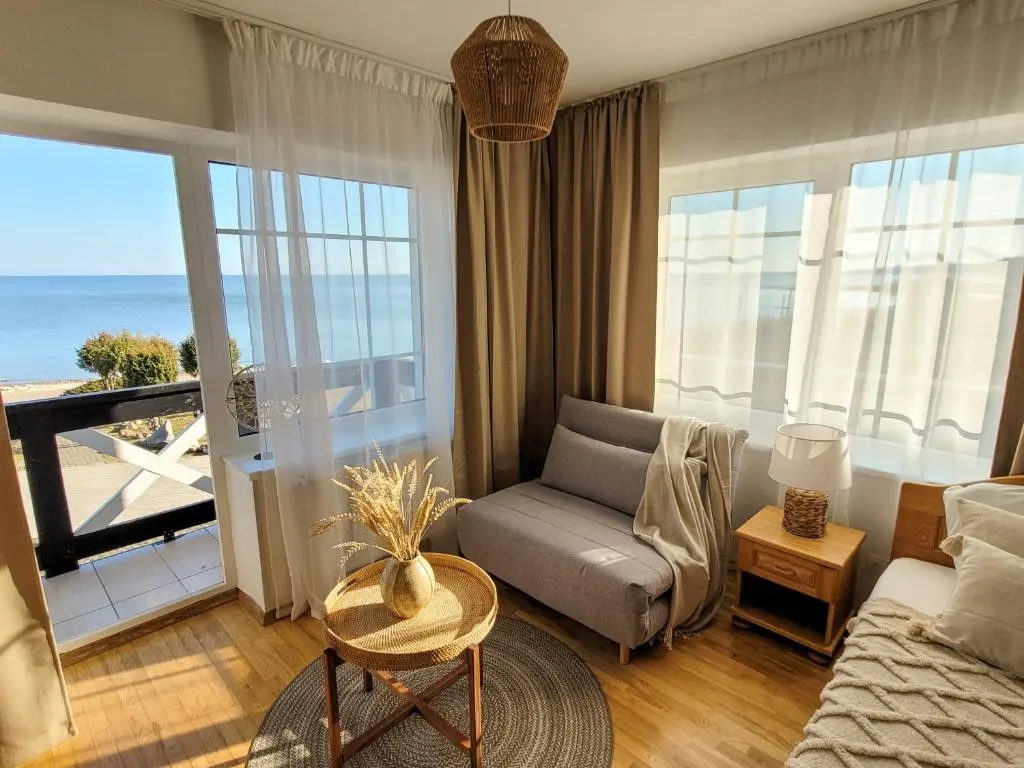 Deluxe Double room with balcony and with bay view (full double bed)
