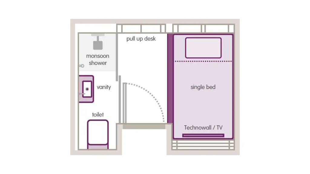 YOTELAIR London Heathrow - Chambres
