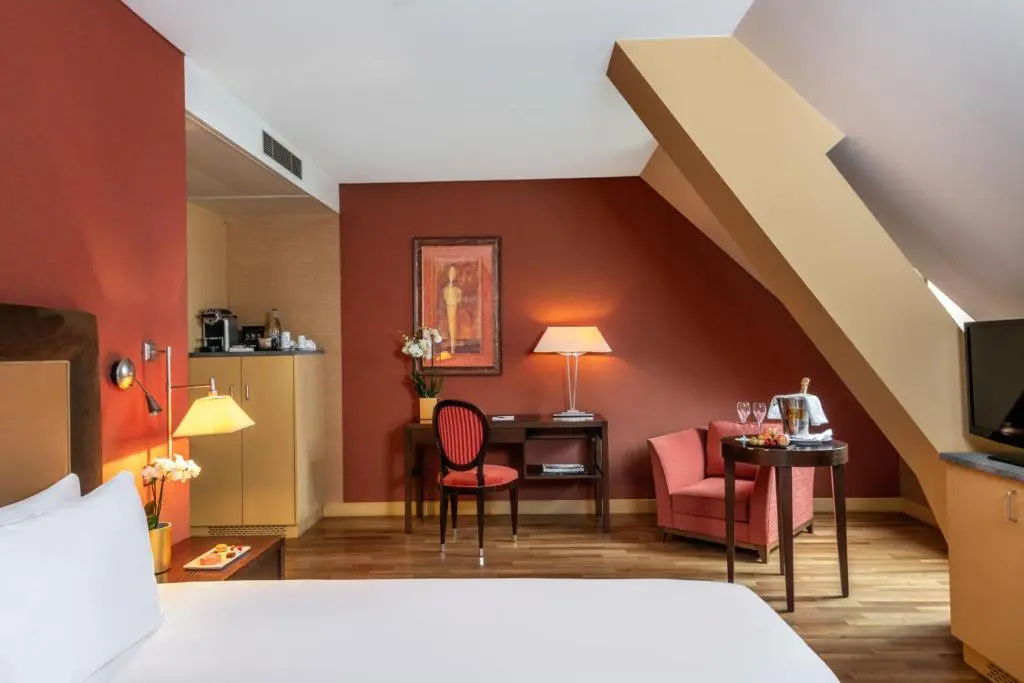 Hotel Parc des Eaux-Vives - Chambres