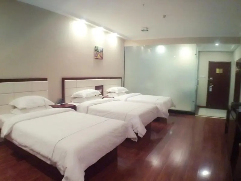 GreenTree Inn Shanxi Luliang Fengshan Road Central Park Express Hotel - Chambres