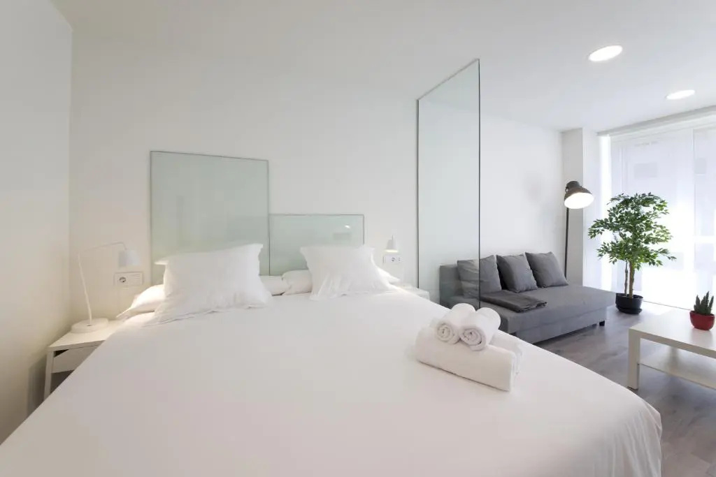 Pensión T5 Donostia Suites - Chambres
