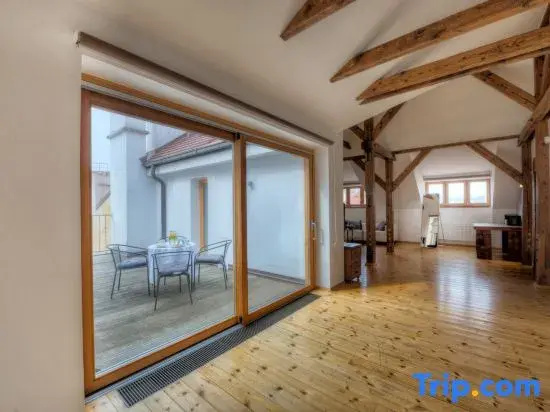 Attic Apartment with city view