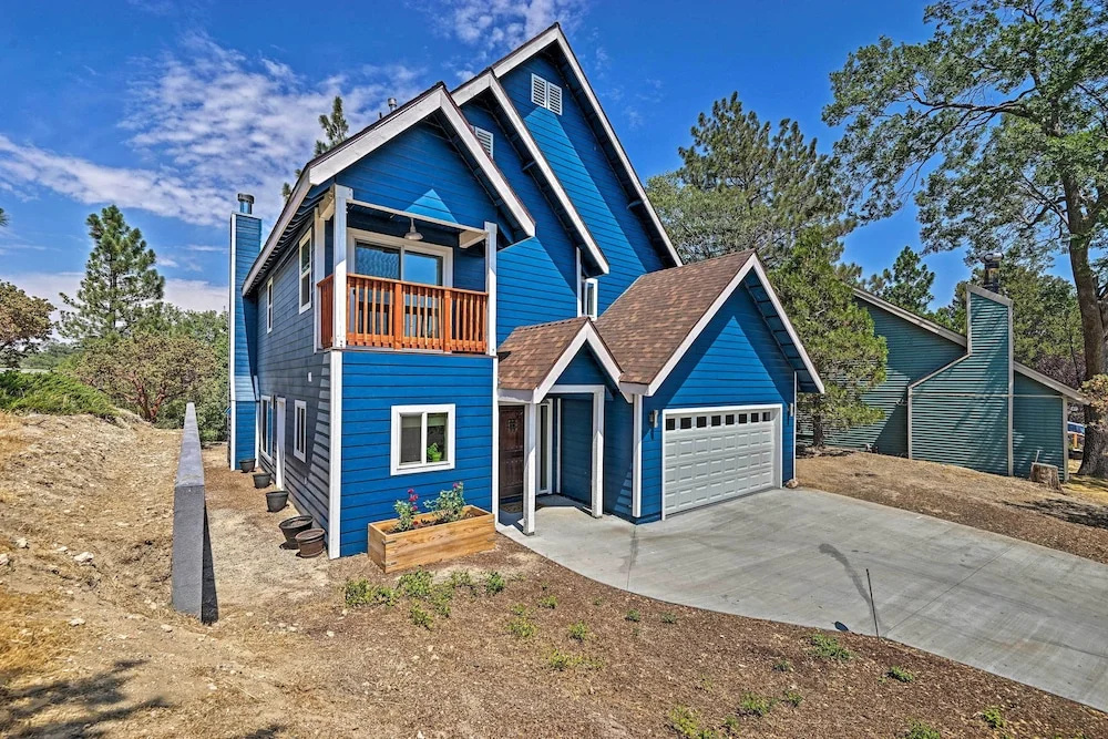 Luxe Lake Arrowhead Farmhouse w/ Deck + Patio