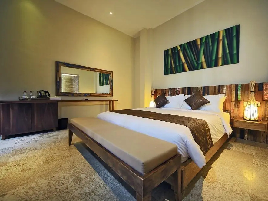 四人套房，配有雙人床