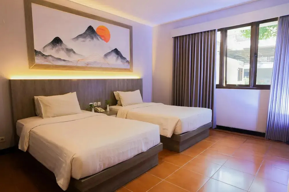 Superior Double room with city view (twin beds)