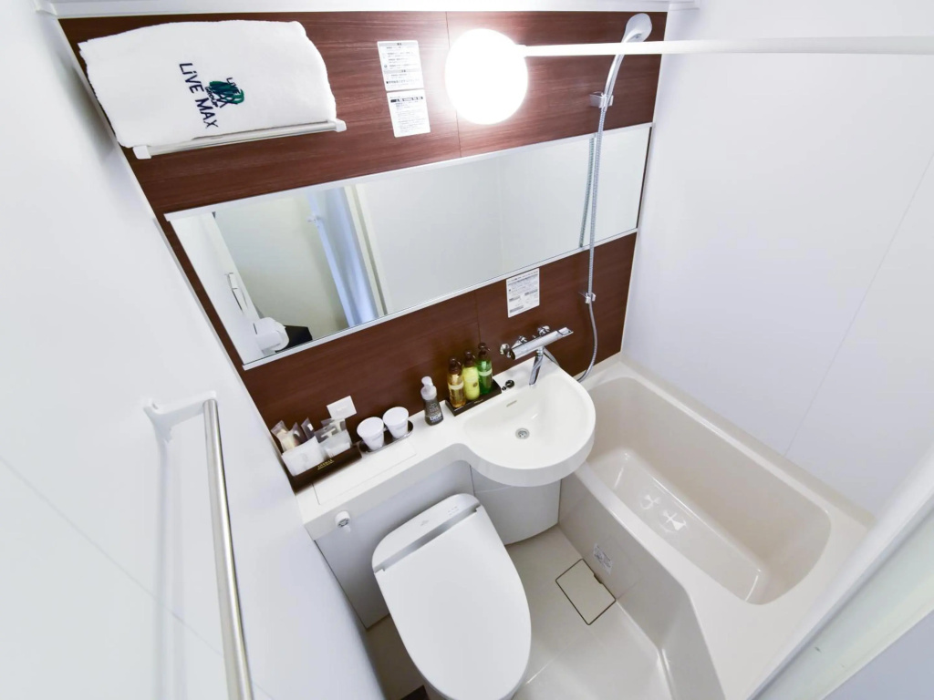 Отель Hotel LiVEMAX Toyosu-Ekimae в Токио