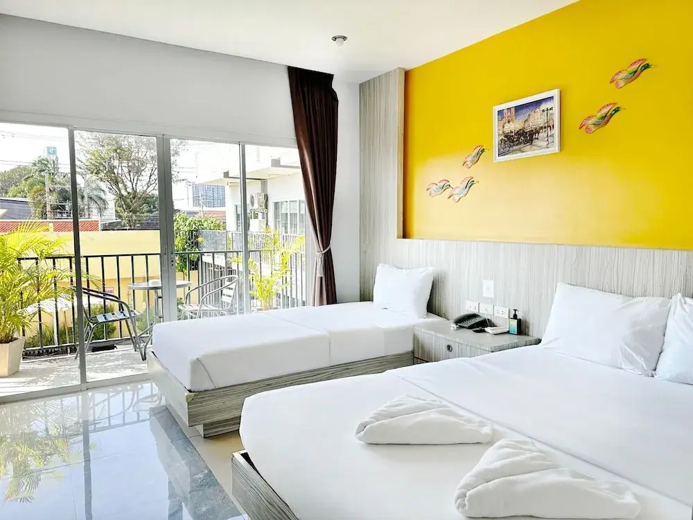 Standard Double room with balcony and with view (full double bed)