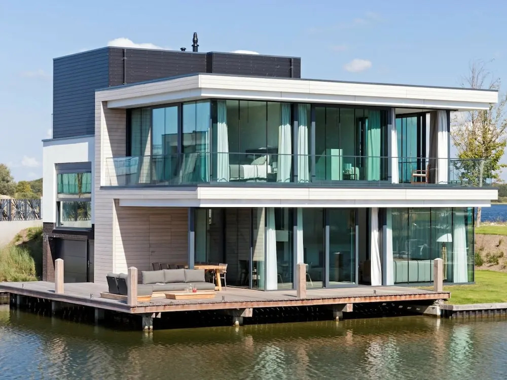 Luxurious Villa with Sunshower, 3 Bathrooms Near Veerse Meer