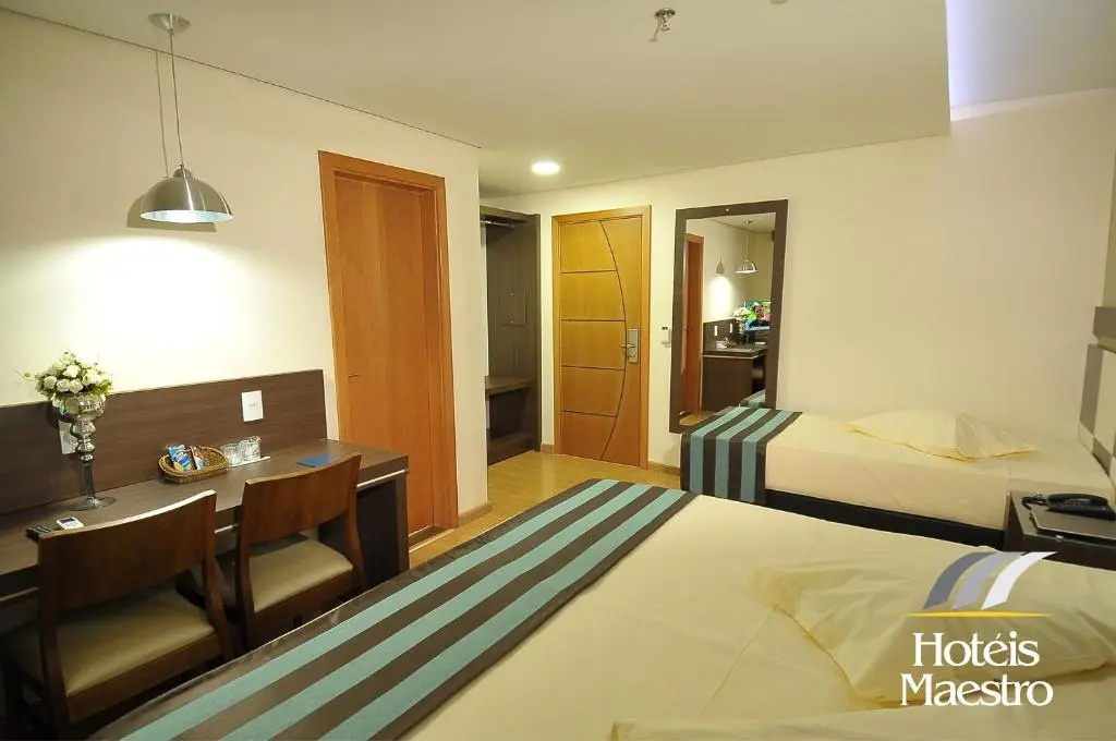 Hotel Maestro Premium Cascavel - Chambres