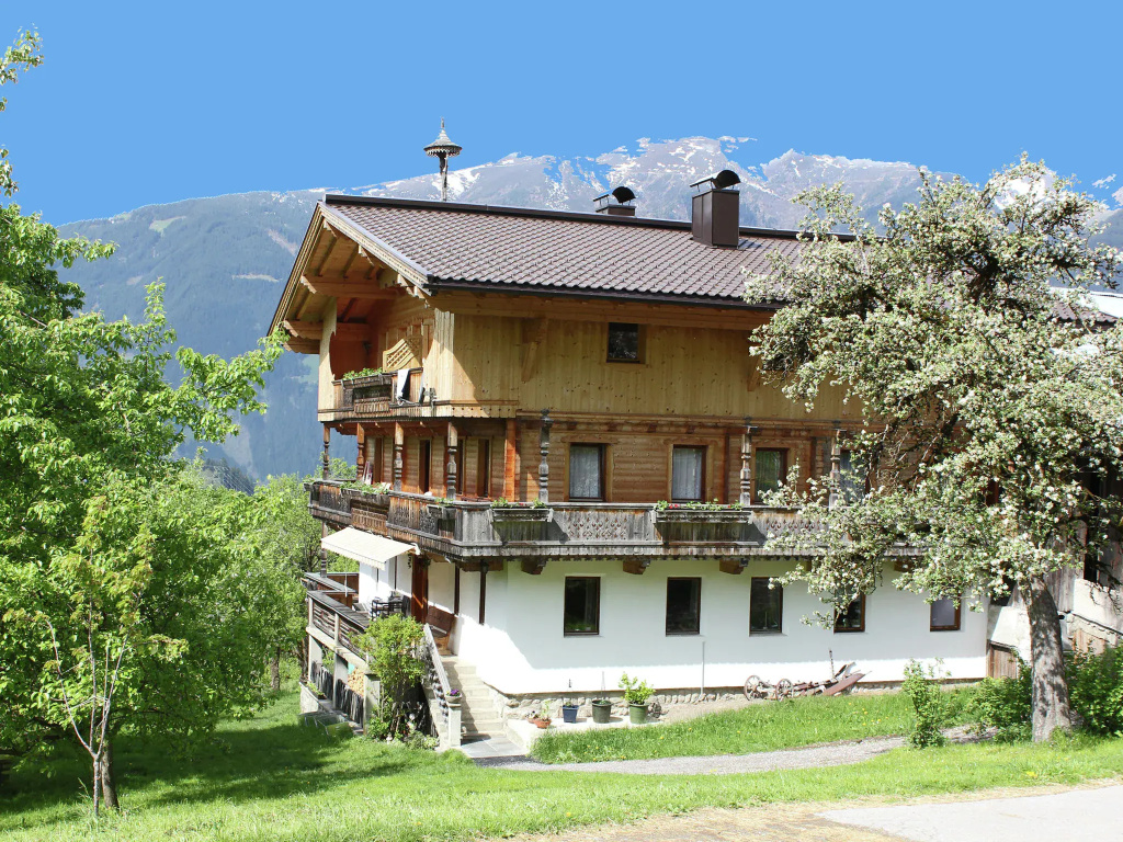 Farmhouse in Gerlosberg with Balcony, Garden, BBQ, Parking