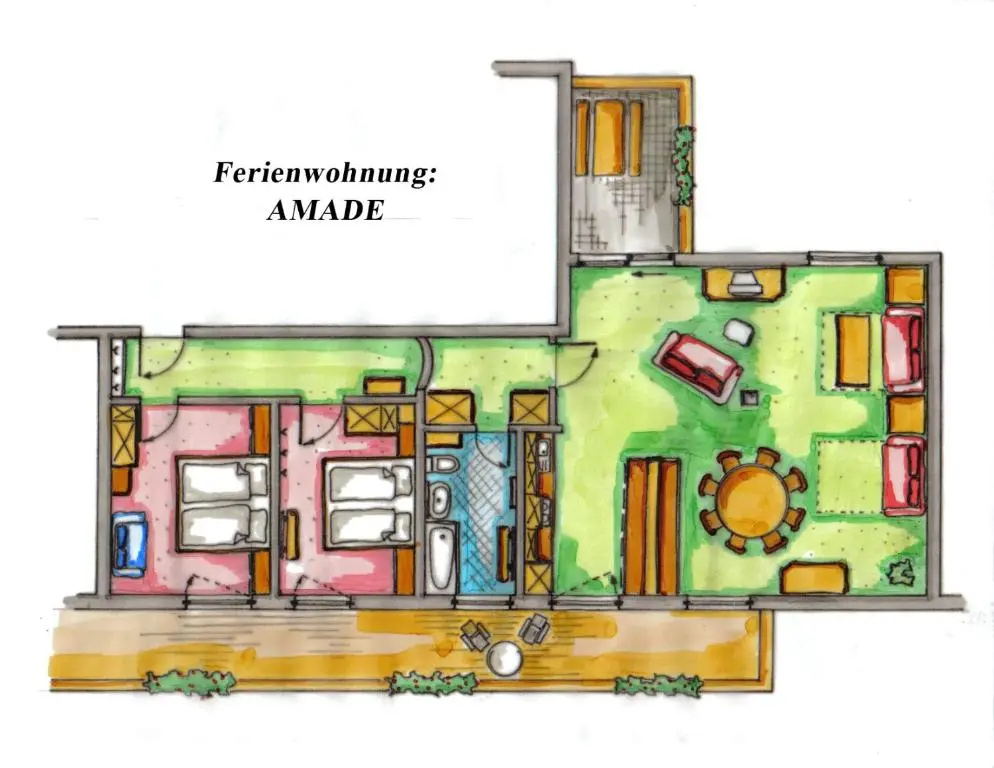 Ferienwohnungen Eckart - Chambres