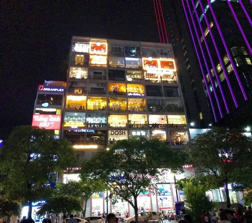 The Cafe Apartment Building