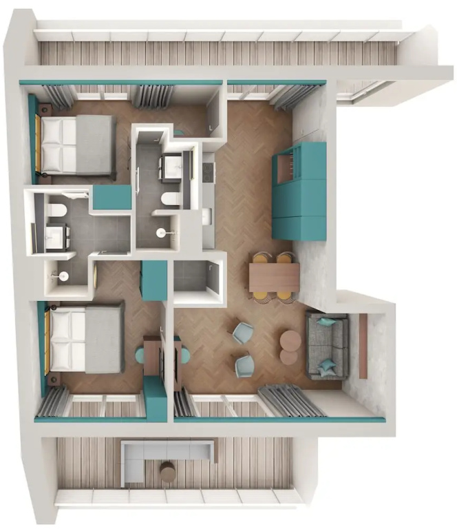 Standard Penthouse room