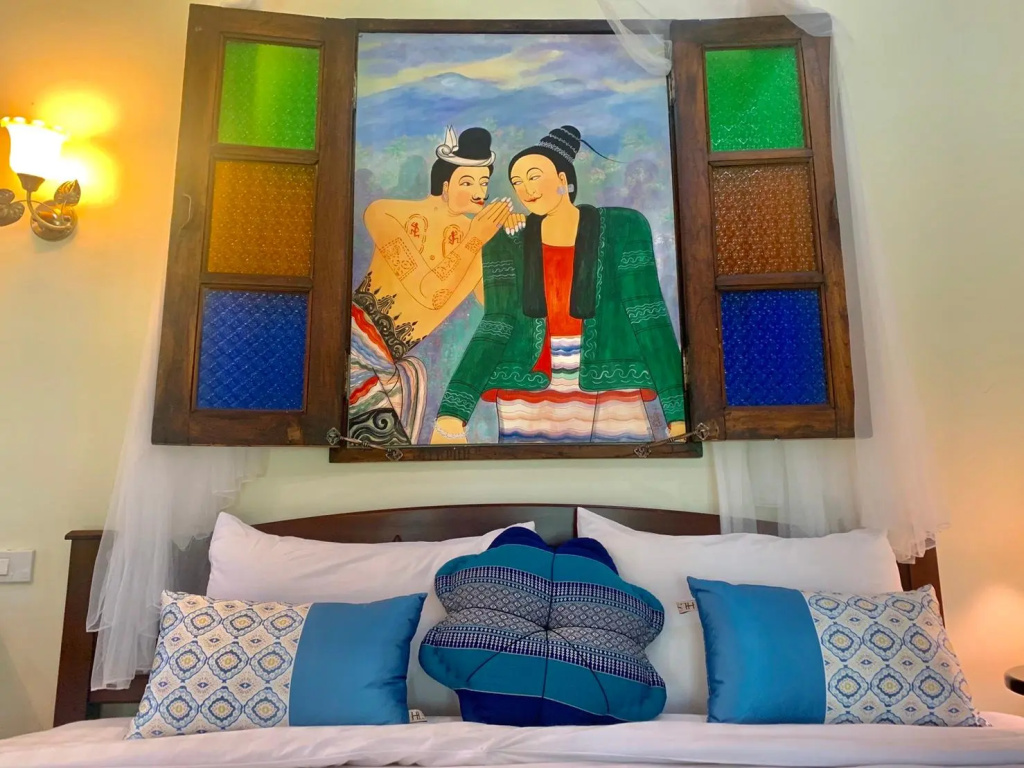 Deluxe Double room with river view (full double bed)