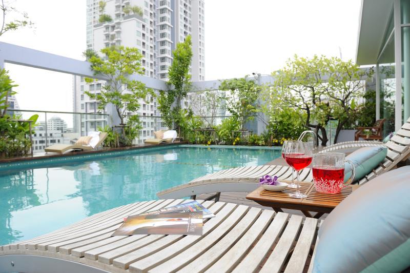 Люкс с 3 комнатами в Sabai Sathorn Service Apartment