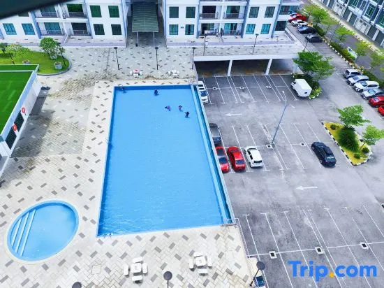 IPOH Casa Kayangan Meru Nouveau 6PAX Fully Air-Con