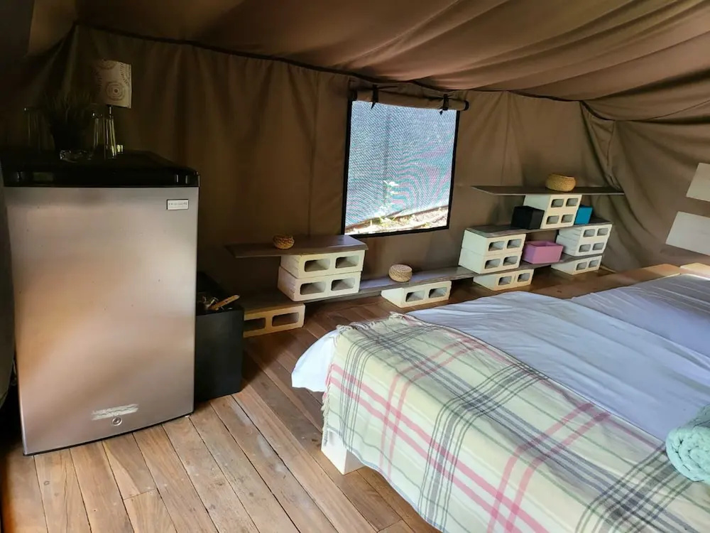 Tent with view (full double bed)