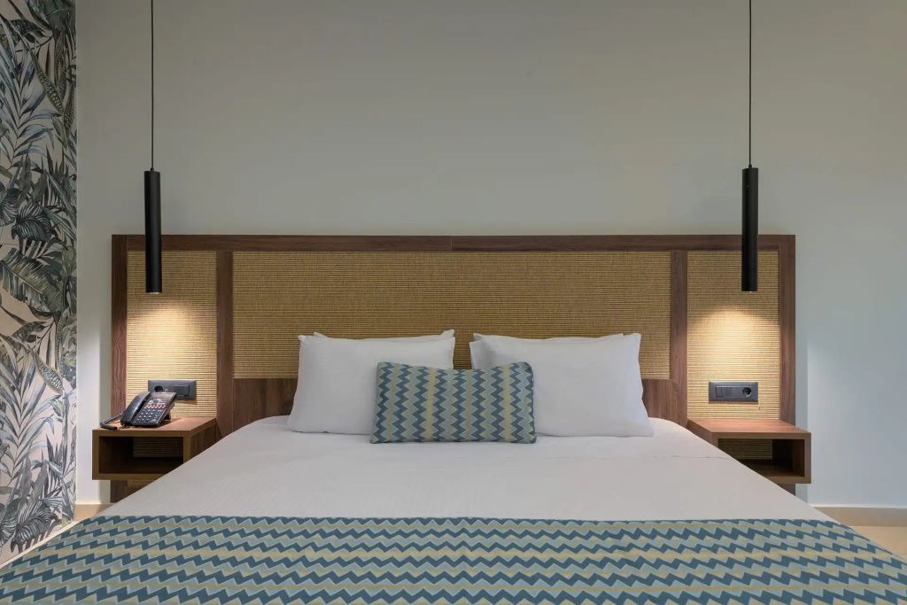 Standard Double room with balcony and with pool view (full double bed)