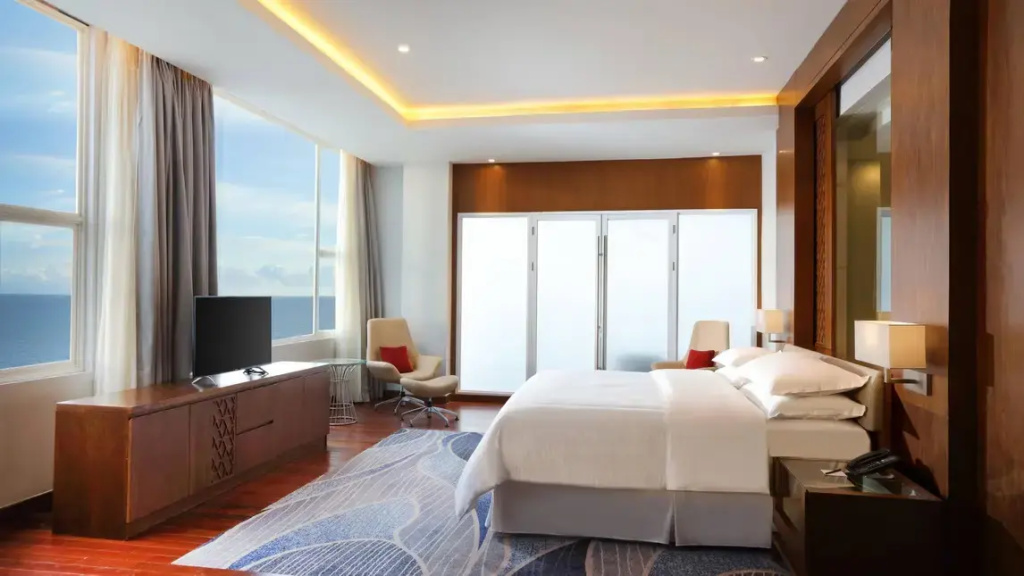 Presidential Double Suite with sea view (full double bed)