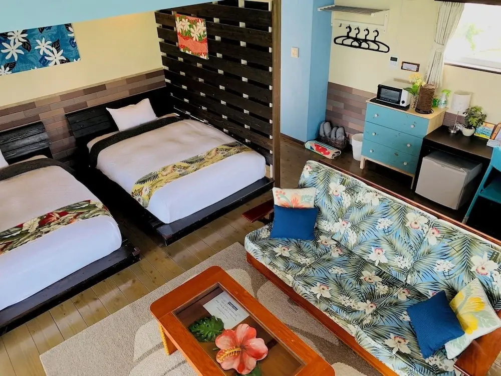 Ma-Blue Garden House - Chambres