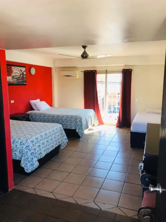Standard Quintuple room with balcony and with ocean view