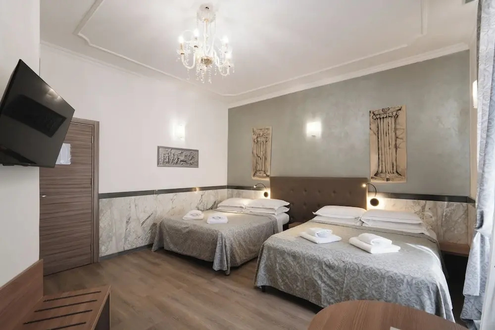 Superior Quadruple room with balcony