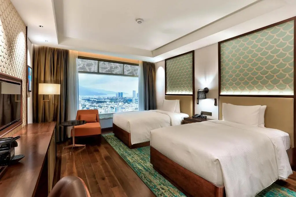 Executive Double room with ocean view (twin beds)