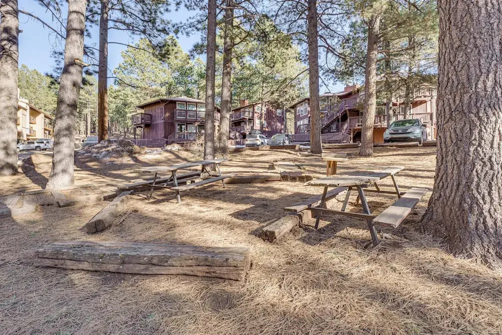 Walk to Angel Fire Resort: Condo w/ Furnished Deck